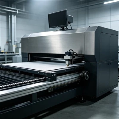Máquina de corte dixital con cámara CCD